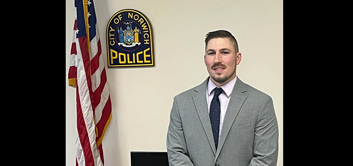 Norwich PD Officer Burnett promoted to detective, appointed to drug task force
